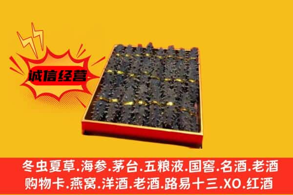 彬州市回收海参